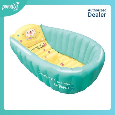 Nai-B INFLATABLE BABY BATHTUB อ่างอาบน้ำเด็ก แบบเป่าลม  - Mint